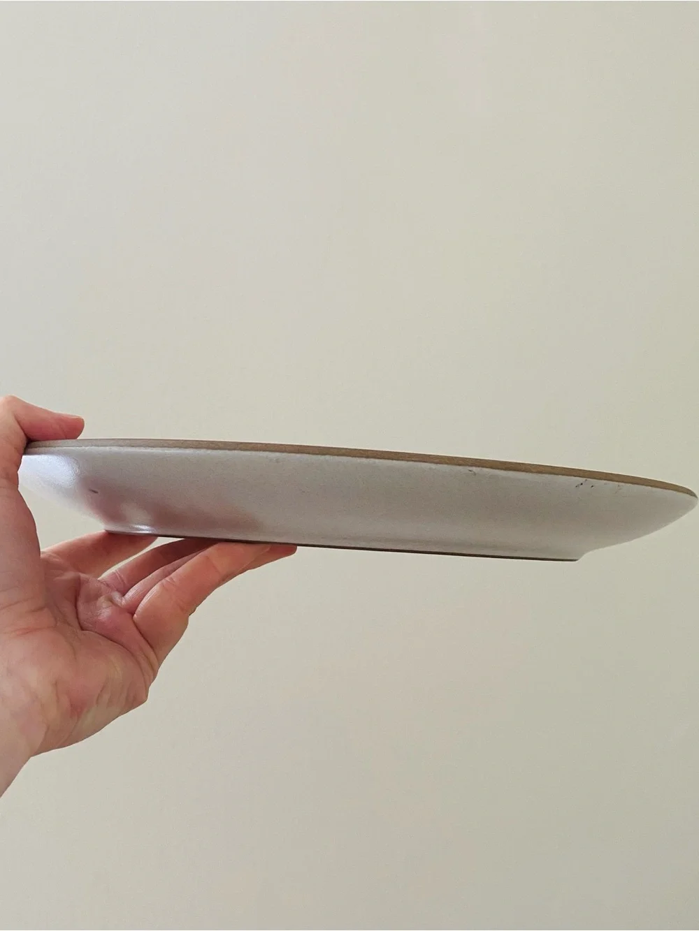 $58 New Heath Ceramics Sand Color Coupe Dinner Plate 11'' Diameter 0720-7